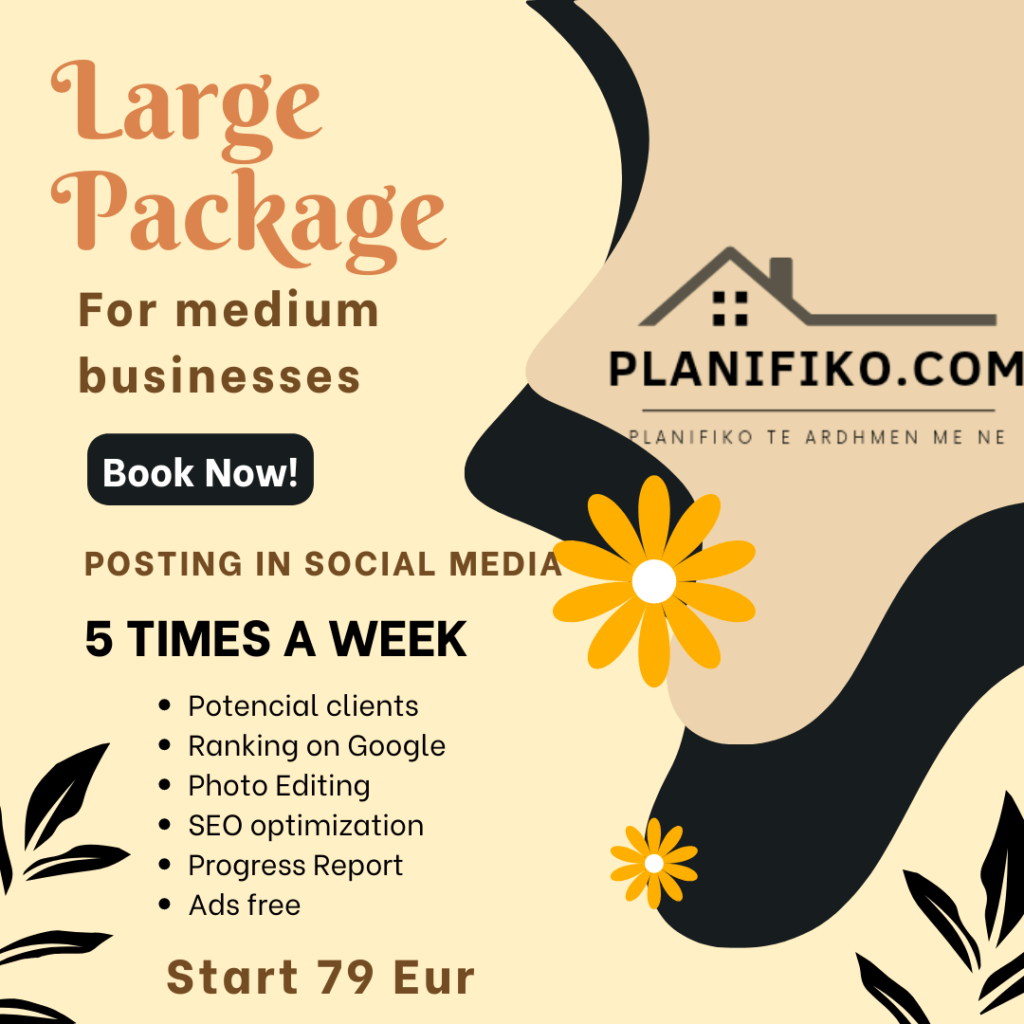Large Package for medium or large businesses