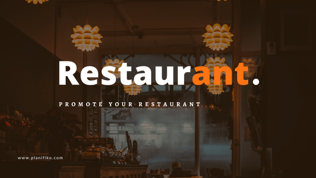 promote your restaurant
